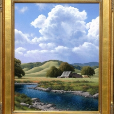 Renewal of Spring SOLD - Oil on Canvas 30 x 35 Framed