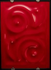 Red Lorca - Kiln Fired Glass