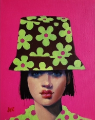Stay-GroovySOLD - Oil on Gallery Wrapped Canvas 11 x 14