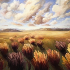Meadow - 44 x 66 Oil on Canvas