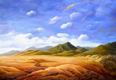 Where Im Bound  - Oil on Canvas 46 x 64
