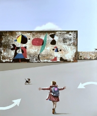 Miro Miro on the Wall 11 - Oil on Canvas 40 x 48
