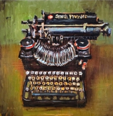 Smith Premier - Oil on Canvas framed 30 x 30