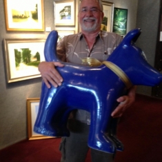 Very Happy Client - Blue Dog
