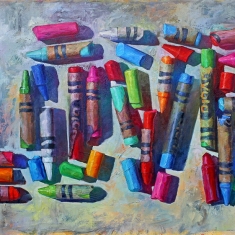 Love Color SOLD - Oil on Canvas 48 x 80