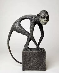Freida's Monkey - Lost Wax Bronze 16