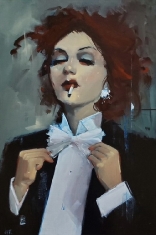 I Want Somebody I Can Bitch About - Oil on Canvas 24 x 36