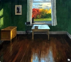 Tashia's Room - Acrylic on canvas 28 x 32
