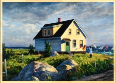 Windy Coast of Main - Original on Canvas 30 x 42