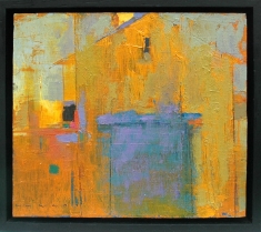Golden Years SOLD - Oil on Panel 11 x 9.5 Framed